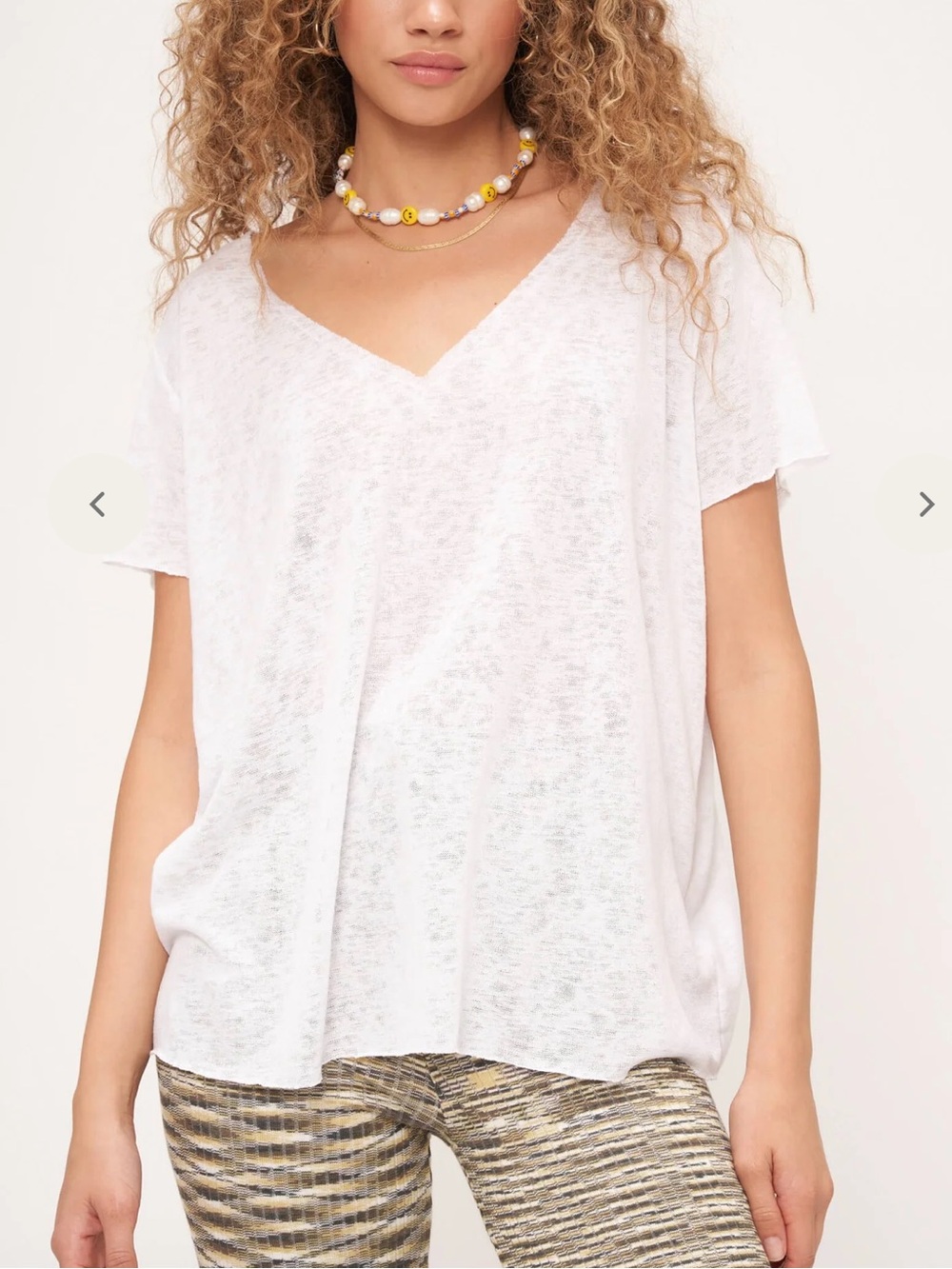 Urban Outfitters Burnout White Tee